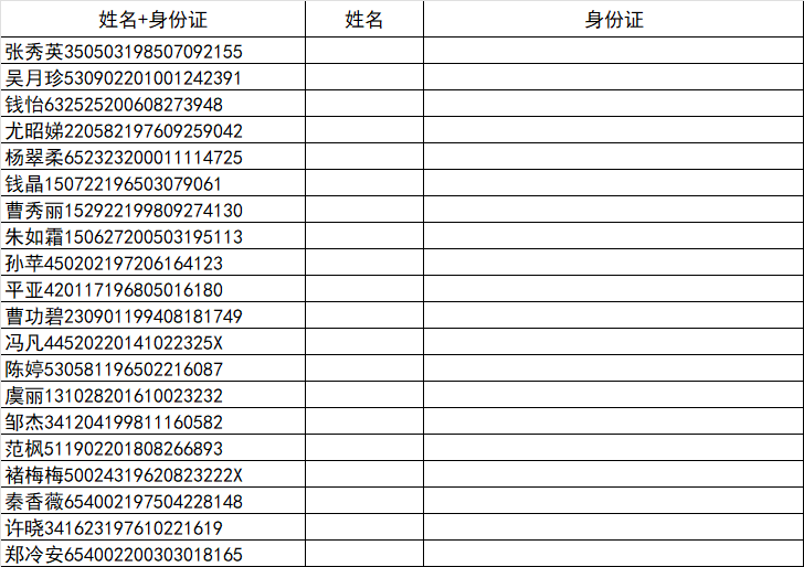 Excel 数据清洗技巧 1